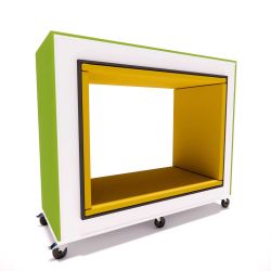 Everna™ Motion Duo Window H1500mm - Kiwi Green / Ochre Cushions