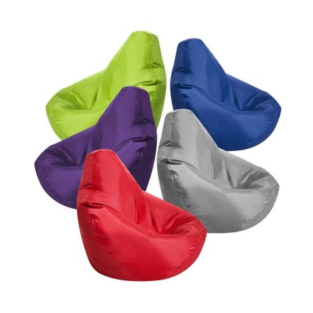 Pouf poire haut dossier