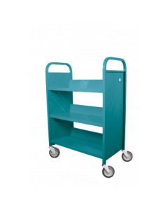 Chariot à livres Demco®  3 tablettes inclinées