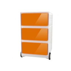 Caisson Easybox - tiroirs oranges