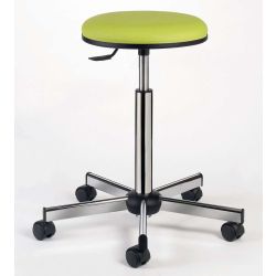 Tabouret Labo sur roulettes