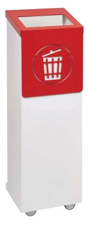 Container de tri 85 L - non recyclable (rouge)